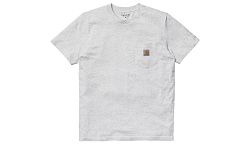Carhartt WIP S/S Pocket T-Shirt Ash Grey
-XL šedé I022091_482_00-XL