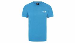 The North Face M Reaxion Red Box Tee Clear Lake Blue Heather modré NF0A4CDWW1H