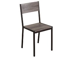 Jedálenská stolička Rofus, dub grain%